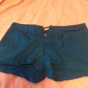 Blue shorts